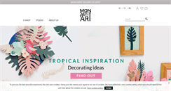 Desktop Screenshot of monpetitart.com