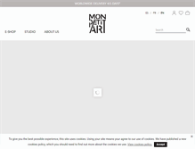 Tablet Screenshot of monpetitart.com